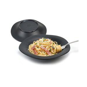 가정 업소용 퓨전 멜라민 파스타접시 봉골레그릇 원형 지름 26.7cm