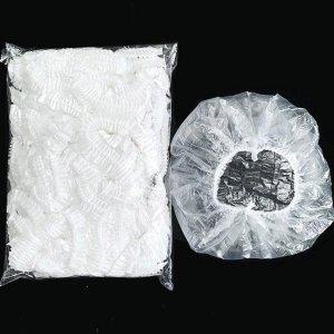 비닐 미용실 염색 일회용 샤워캡 머리 헤어캡