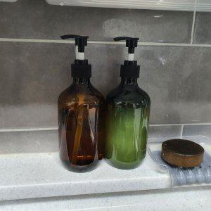 디스펜서 세일 그린 500ml 샴푸 펌핑용기