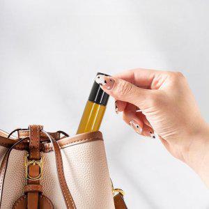 휴대용 아로마 오일 향수 유리 미니 갈색 롤온