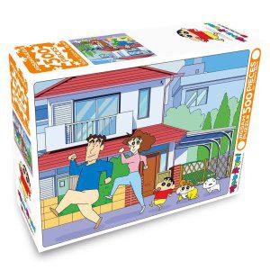 학산문화사 직소퍼즐 짱구는 못말려 500P (가족산책) 어린이 학습 퍼즐