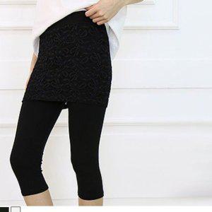 쿨여름3부레이스7부치마레깅스 7부치마래깅스 봄