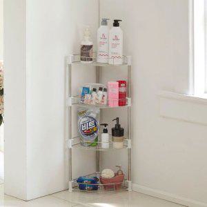 욕실 수납선반 스탠딩 샴푸 정리대 4단 화장실 정리함