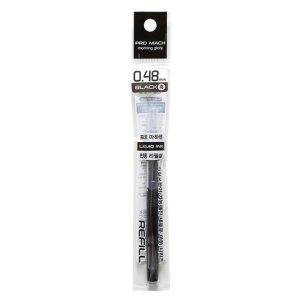 모닝글로리 수성펜 프로마하 0.48mm (흑색) (리필) (12입) (1박스) 필기구 볼펜 문구