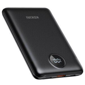 코끼리 보조배터리 미니 고속충전 LCD PD 22.5W 10000mAh C타입 USB 2포트 (블랙)