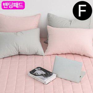 해피니 샤이니 순면 밴딩 패드 패밀리 F (핑크베이지) (카페트겸용)