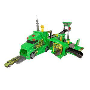 대교 교통놀이 팀스터즈 다이노 헌터 중앙지휘 본부 트럭 (다이캐스팅 3개 포함)