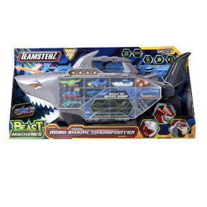 대교 자동차장난감 팀스터즈 비스트머신 로보샤크 트랜스포터 (다이캐스팅 차량 및 모형 6개 포함)
