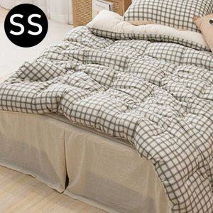 해피니 쿠키체크 소프트마이크로 차렵이불 슈퍼싱글 SS (운)