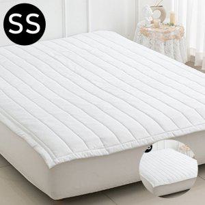 침대패드 매트리스 사계절 워싱 알러지케어 누빔이불 브로이 밴딩 패드 SS 화이트 카페트겸용