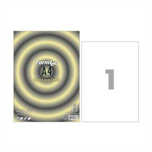 폼텍 라벨지 ca-3130 20매 컬러레이져용 1칸