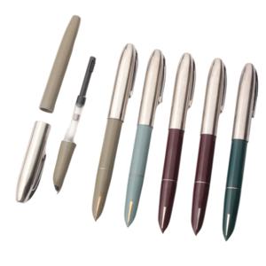 HERO 만년필 0.5mm 펜촉 플라스틱 문구 사무용품 F 잉크 펜