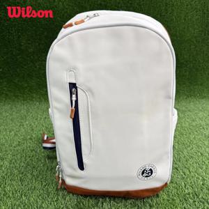 Wilson Roland Garros 클레이 테니스 가방 프렌치 오픈 기념 투어 테니스 라켓 배낭 최대 2개 라켓(구획 포함)