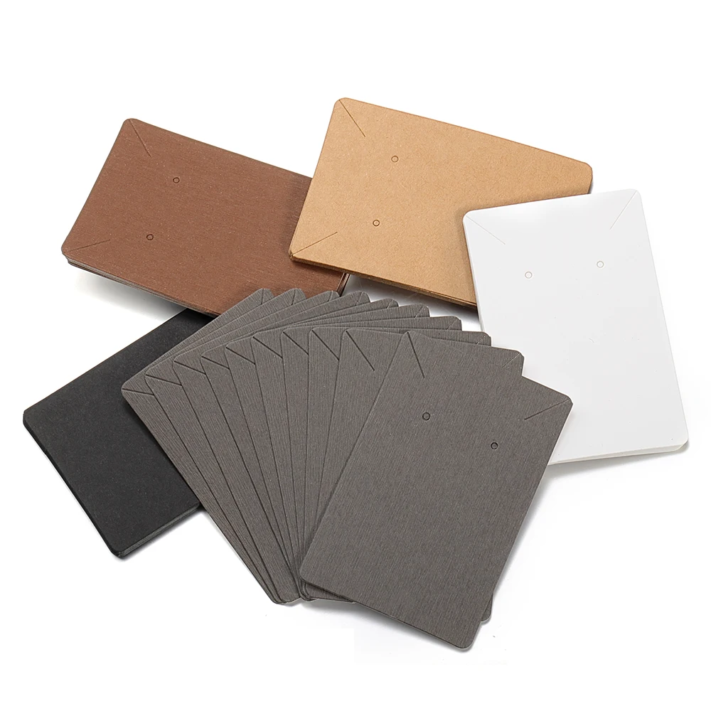 50pcs 6x9cm 귀걸이 목걸이 디스플레이 카드