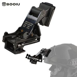 BOOIU 전술 헬멧 나이트 비전 고글 마운트 거치대 NVG PVS-14/PVS-7 야외 스포츠 헬멧 마운트 브래킷, 빠른 MICH M88 용