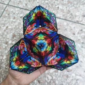 3D 꿈꾸는 변화 가능한 마그네틱 매직 스퀘어, 무한 플립 피그 기하학 퍼즐 게임, 스트레스 방지 피젯 장난감, 어린이 생일 선물