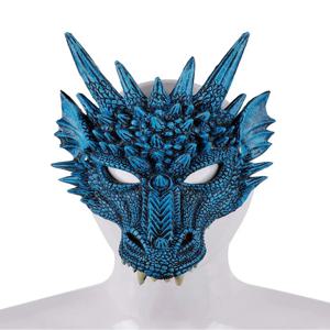 공포 드래곤 할로윈 마스크 마디 그라 카니발 파티 PU 폼 3D 드래곤 마스크 가장 무도회 코스프레 소품 의류 액세서리