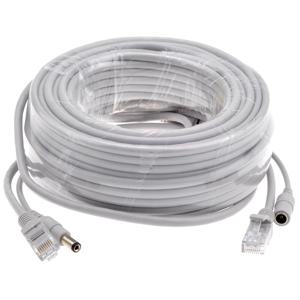 IP 카메라 연장 케이블 전원 공급 장치 RJ45 2 IN 1 네트워크 전선 IP 카메라용 5M/10M/20M/30M RJ45 연장 케이블 RJ45+DC