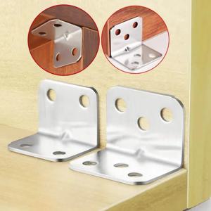 20pcs 앵글 보드 테이블, 의자, 캐비닛, 옷장, 고정 커넥터, 90도 앵글 철판 브래킷