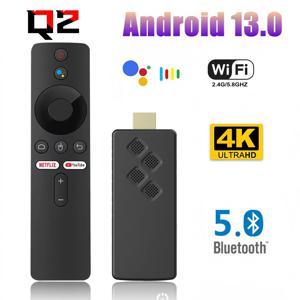 Q2 안드로이드 13 Allwinner H313 쿼드 코어 다국어 TV 동글 4K HDR BT5.0 휴대용 홈 시어터 스트리밍 미디어 2GB 16GB TV 스틱