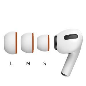 Airpods Pro 무선 블루투스 이어폰 용 메모리 폼 이어 패드 실리콘 이어 커버 캡 이어폰 이어 패드 이어팁 2 개/짝