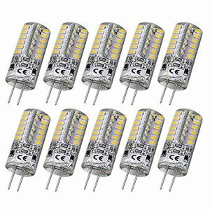 10개 G4 LED 전구 2W 3W 5W 9W 12W 15W AC DC12V AC 220V SMD 라이트 실리콘 램프 따뜻한 백색/백색 360도 각도 LED 조명