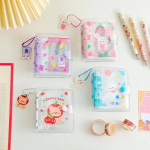 INS 학생 Photocard 홀더 3 인치 만화 귀여운 투명 앨범 소녀 PVC 사진 바인더 DIY 아이돌 작은 카드 컬렉션 도서