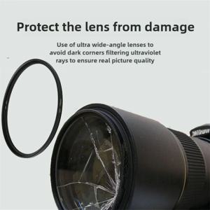 UV 필터 49mm 52mm 55mm 58mm 62mm 67mm 72mm 77mm 82mm Lente protege al por mayor para Canon Nikon Sony DSLR