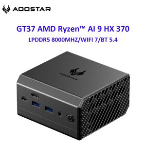 아우스타 GT37 미니 PC AMD 라이젠 ™   AI 9 HX 370 32GB LPDDR5X-8000MHz 1TB PCIe4.0 SSD, 12C/24T 최대 5.1GHz WiFi7/AI 50 TOPS