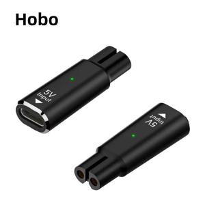 필립스 One Blade QP2724 QP2834 QP4530 QP1924용 Hobo 5V Type-C 면도기 어댑터 충전 변환기(충전 표시기 포함)