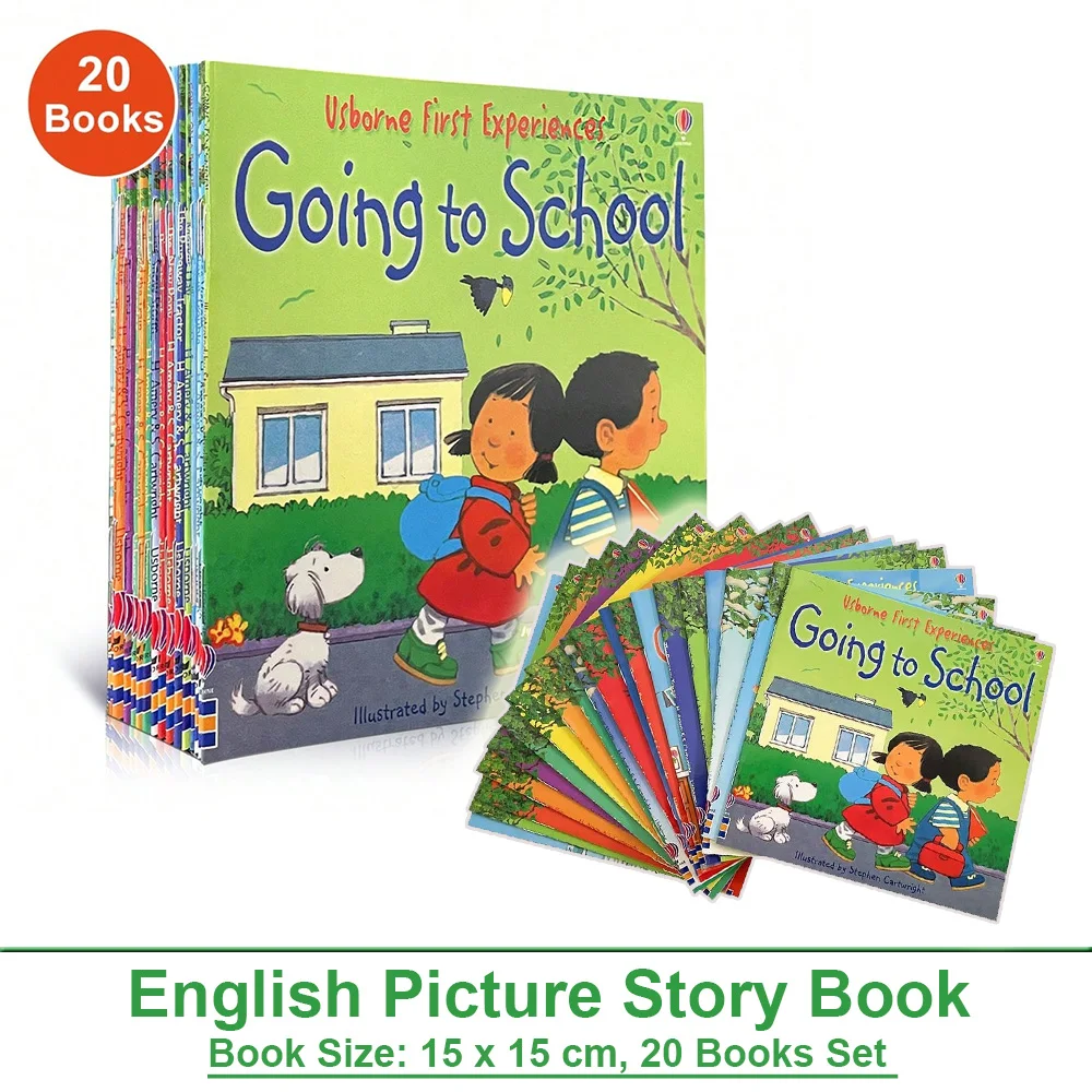 Usborne Farmyard Tales 유아 교육 영어 그림 이야기 책, 취침 시간 독서, 몬테소리, 첫 경험