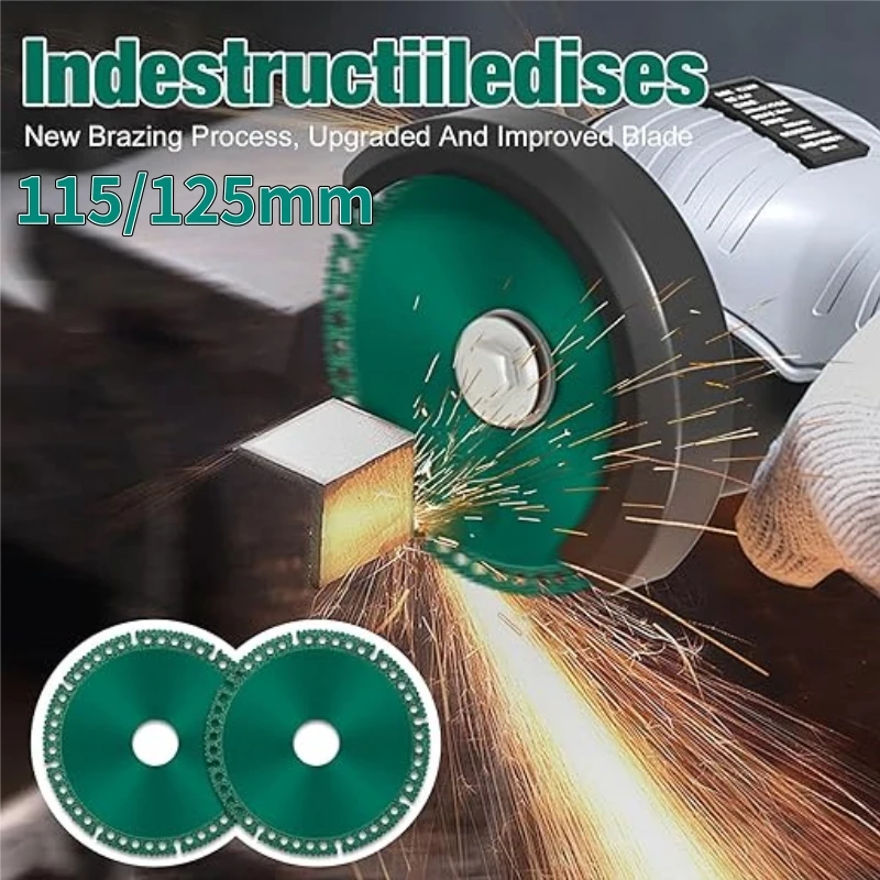 부드러운 절단/강철/치즐링/다이아몬드 톱날 도구 절단을 위한 1pc 115/125mm 다기능 복합 톱날