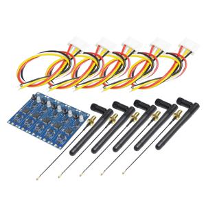 디스코 DJ 무대 효과 파 이동 헤드 레이저 광에 대 한 2.4G ISM 무선 DMX 512 컨트롤러 PCB 수신기 송신기