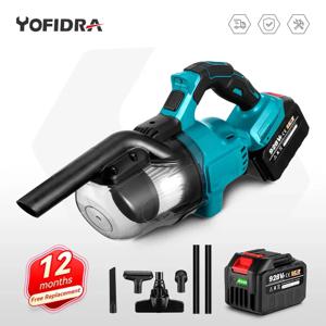 1000W 무선 핸드 헬드 전기 진공 청소기 Makita 18V 배터리 핀에 대 한 강력한 충전식 가정용 실내 청소 도구