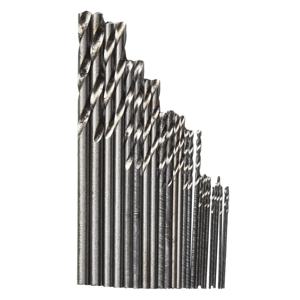 25Pc Hss 마이크로 드릴 비트 세트 0.5mm-3mm 고속 강철 Pcb 전기 드릴 세트에 대 한 Dremel 비트 세트에 대 한 작은 드릴 쥬얼리 도구