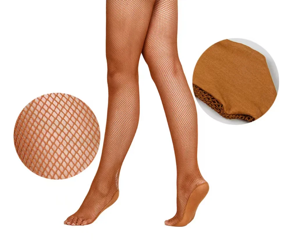 전문 하드 메쉬 스타킹 라틴 댄스 Fishnet 스타킹 경쟁 특별 팬티 스타킹 단독 미끄럼 방지 뼈 라인 옥스포드 양말