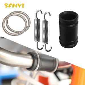 2024 2 행정 오토바이 배기 소음기 테일 파이프 고무 씰 가스켓 슬리브 호스 KTM SX XC XCW EXC HUSQVARNA TE TC GASGAS