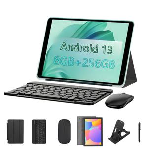 10.1인치 고화질 화면 태블릿 옥타코어 프로세서 8GB+256GB ROM 4G 5G 듀얼 SIM WiFi GPS 메탈 쉘 키보드 마우스 포함