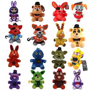 새로운 18 CM FNAF 프레디의 플러시 장난감 박제 & 봉제 동물 곰 토끼 게임 Fnaf 플러시 장난감 어린이를위한 생일 크리스마스 장난감 선물