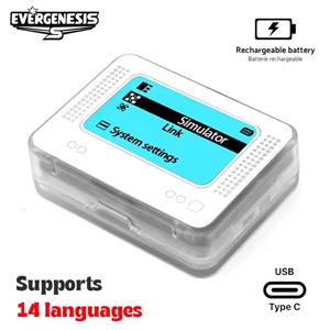 Amiibo 충전식 지능형 시뮬레이터 NFC 에뮬레이터 Switch2/Switch WiiU 3DS 게임 액세서리 용 범용 작가