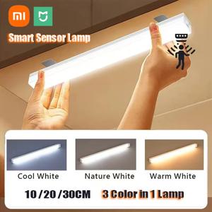 Xiaomi Mijia 모션 센서 LED 야간 조명 유도 부엌 침대 옆에 대 한 충전식 휴대용 무선 자기 캐비닛 램프