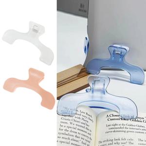 플라스틱 대형 책 클립 간단한 독서 보조 고정 책 홀더 북마크 크리 에이 티브 디자인 실용 노트 홀더