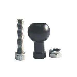 17mm/25.4mm 볼 헤드-M6 M8 M10 나사 브래킷 커넥터 GoPro 카메라 용 오토바이 스포츠 카메라 마운트 커넥터 오토바이