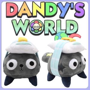 25cm Dandy's World 플러시 스타 타임 조약돌 플러시 장난감 게임 주변 그림 조약돌 인형 생일 선물 어린이 방 장식을위한 장난감