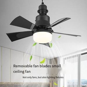 강풍 LED 무소음 컬러 팔레트 램프 3개 리모컨 조명 팬 인기 E27 천장 선풍기 조명 속도 조절