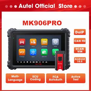 Autel MaxiCOM 진단 도구, 블루투스 스캐너, 자동차 ECU 코딩, MK906 PRO, PK MS906BT, MK906BT, MK906S PRO,자동차 도구