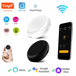Tuya Wifi 스마트 범용 IR 원격 제어 Alexa Google 홈 스마트 라이프를 통해 TV 에어컨 용 DIY 적외선 원격 제어