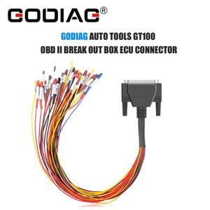 GODIAG 자동 도구 GT100 용 다채로운 점퍼 케이블 DB25 GT100 용 OBD II 브레이크 아웃 박스 ECU 커넥터 점퍼 케이블