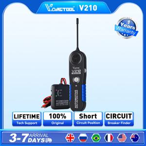 VDIAGTOOL V210 자동차 회로 테스터 6V-42V 짧은 오픈 파인더 검사기 자동차 수리 케이블 회로 와이어 추적기 분석기 도구