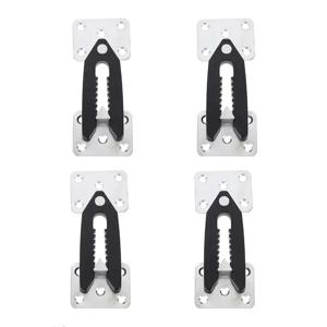 2pcs 가구 힌지 소파 커넥터 Hasp 악어 클립 조인트 스냅 링크 단면 소파 연결 패스너 하드웨어 액세서리
